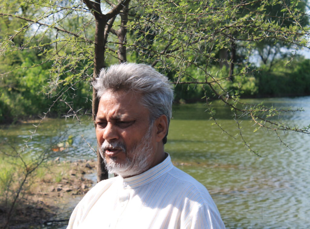 Water conservationist Rajendra Singh